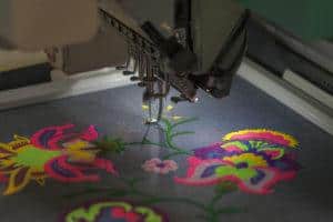 Applying embroidery designs